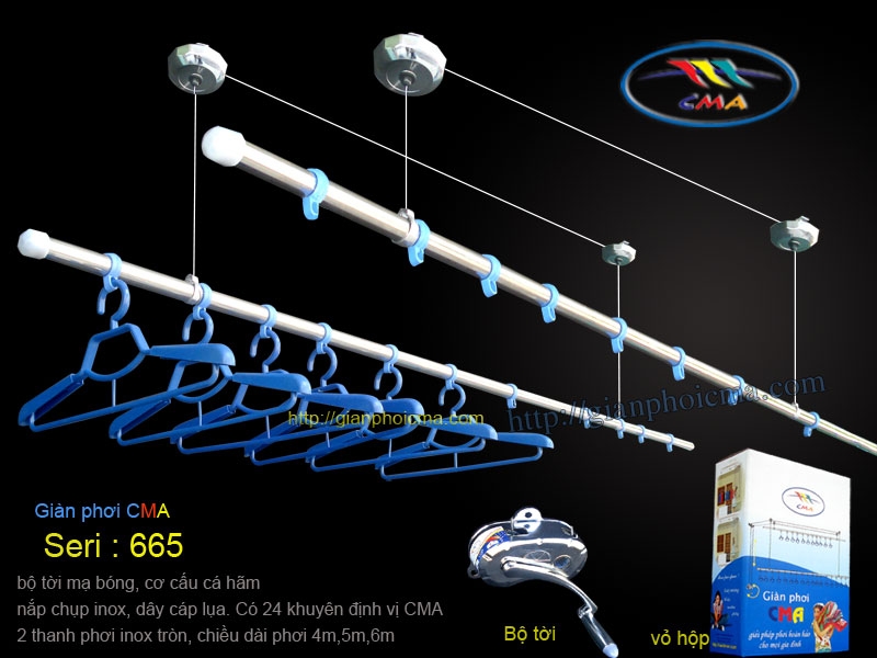 Giàn phơi thông minh J03